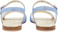 Shop (PS) Gucci Selipar Sandal 'Biru Horsebit Berkilauan' 681338-KUS40-4760