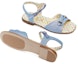 Purchase (PS) Gucci Selipar Sandal 'Biru Horsebit Berkilauan' 681338-KUS40-4760