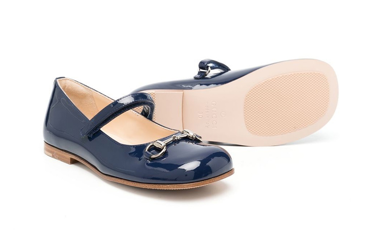 Shop (Preschool) Gucci Slip-On 'Blue' 682225-ALU00-4516