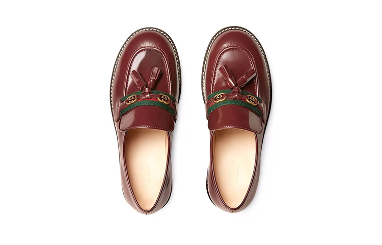 Lookbook (PS) 古驰深棕色一脚蹬 662190-1PKE0-6161