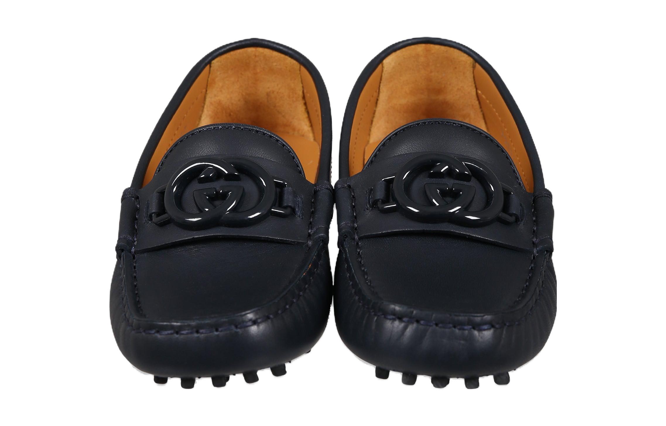 Lookbook (Preschool) Gucci Slip-On 'Navy' 725740-1XH00-4009