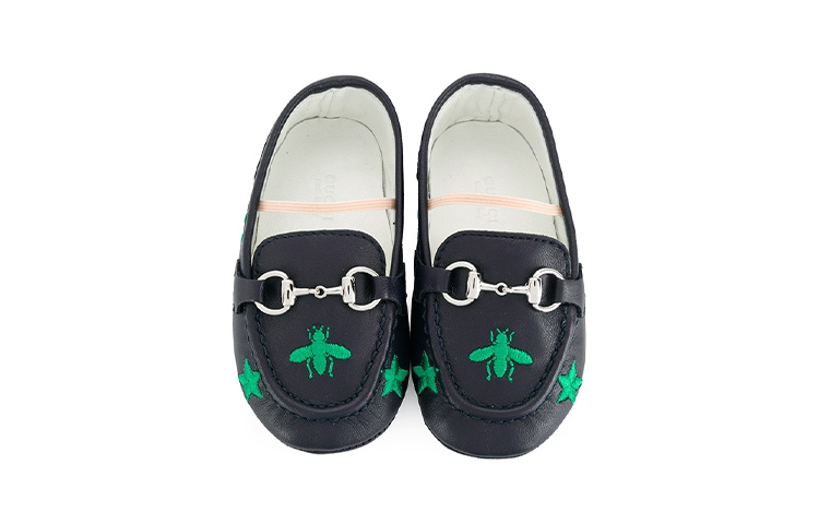 Buy (PS) Sepatu Gucci 'Hitam Hijau' 552923-BKPI0-4065