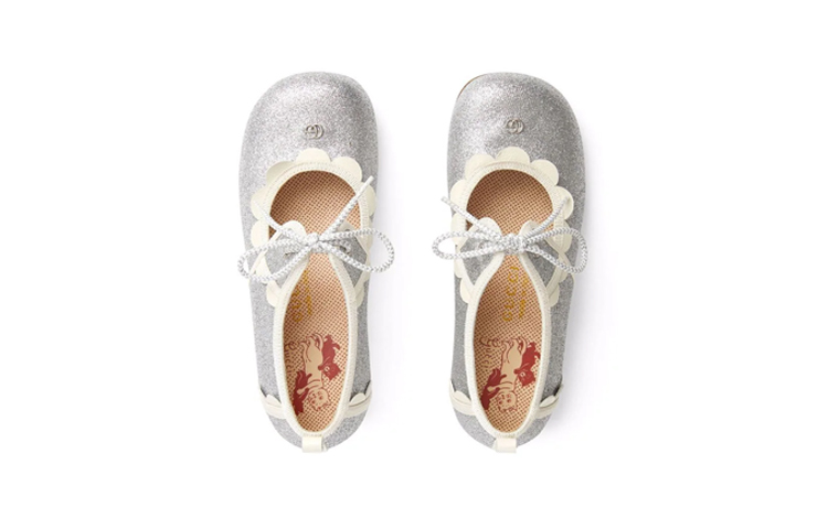 Lookbook (Preschool) Gucci Sneaker 'Silver Fashion Strap' 681752-HO940-8160