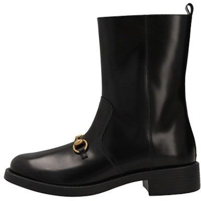 (Preschool) Gucci Speedy 'Black Leather Fashion Boots' 703562-U3D00-1000 Buy (Preschool) Gucci Speedy 'Black Leather Fashion Boots' 703562-U3D00-1000