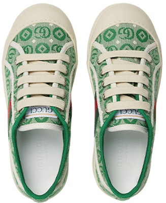 (Preschool) Gucci Tennis 1977 'Green White' 682230-U4G50-3045 Lookbook (Preschool) Gucci Tennis 1977 'Green White' 682230-U4G50-3045