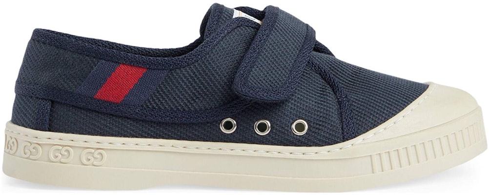 (Preschool) Gucci Tennis 1977 'Navy Tweed Velcro' 725756-2KH60-4048 Order (Preschool) Gucci Tennis 1977 'Navy Tweed Velcro' 725756-2KH60-4048
