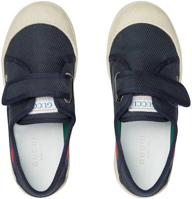 (Preschool) Gucci Tennis 1977 'Navy Tweed Velcro' 725756-2KH60-4048 Shop (Preschool) Gucci Tennis 1977 'Navy Tweed Velcro' 725756-2KH60-4048