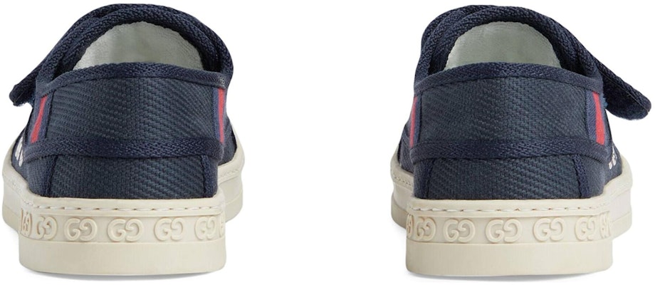 (Preschool) Gucci Tennis 1977 'Navy Tweed Velcro' 725756-2KH60-4048 Purchase (Preschool) Gucci Tennis 1977 'Navy Tweed Velcro' 725756-2KH60-4048