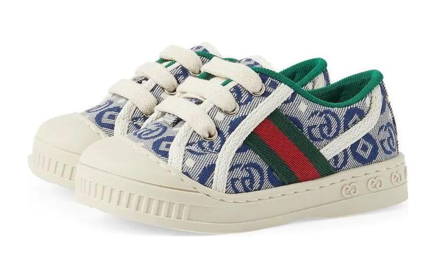 Lookbook (Preschool) Gucci Tennis 1977 'White Blue' 682230-U4G50-4463