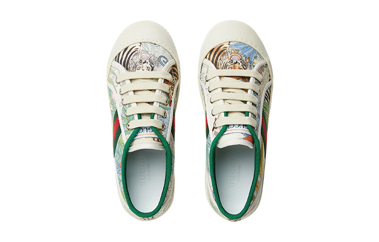 Lookbook (PS) Gucci Tennis 1977 ''Blanc Vert'' 687816-UTC10-9090