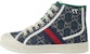 (PS) Gucci Tennis 1977 High 'Denim Biru' 662214-22V30-4661