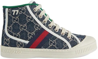 (PS) Gucci Tennis 1977 High 'Denim Biru' 662214-22V30-4661 Order (PS) Gucci Tennis 1977 High 'Denim Biru' 662214-22V30-4661