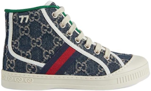 (PS) Gucci Tennis 1977 High 'Denim Biru' 662214-22V30-4661 Order (PS) Gucci Tennis 1977 High 'Denim Biru' 662214-22V30-4661