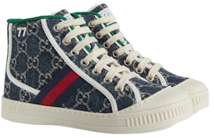(PS) Gucci Tennis 1977 High 'Denim Biru' 662214-22V30-4661 Lookbook (PS) Gucci Tennis 1977 High 'Denim Biru' 662214-22V30-4661