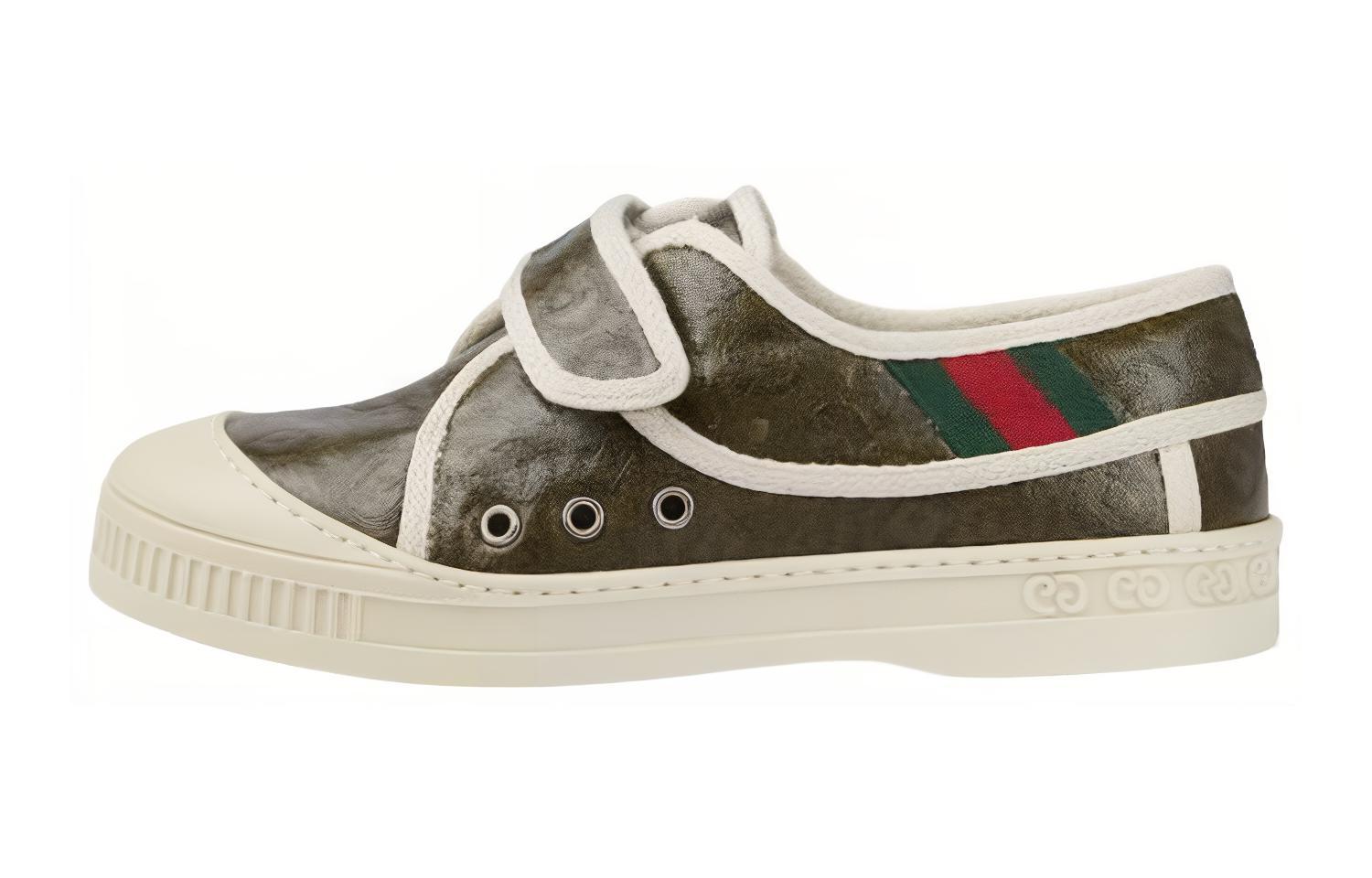 (Preschool) Gucci Tennis 1977 Low 'Dark Green' 725756-FACE1-2644