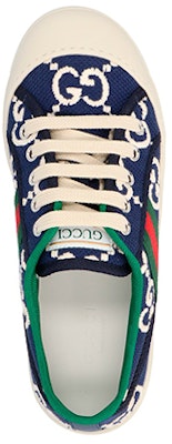 (PS) Gucci Tennis 1977 Low 'Navy' Sepatu Pria 647075-H0G20-4575 Lookbook (PS) Gucci Tennis 1977 Low 'Navy' Sepatu Pria 647075-H0G20-4575