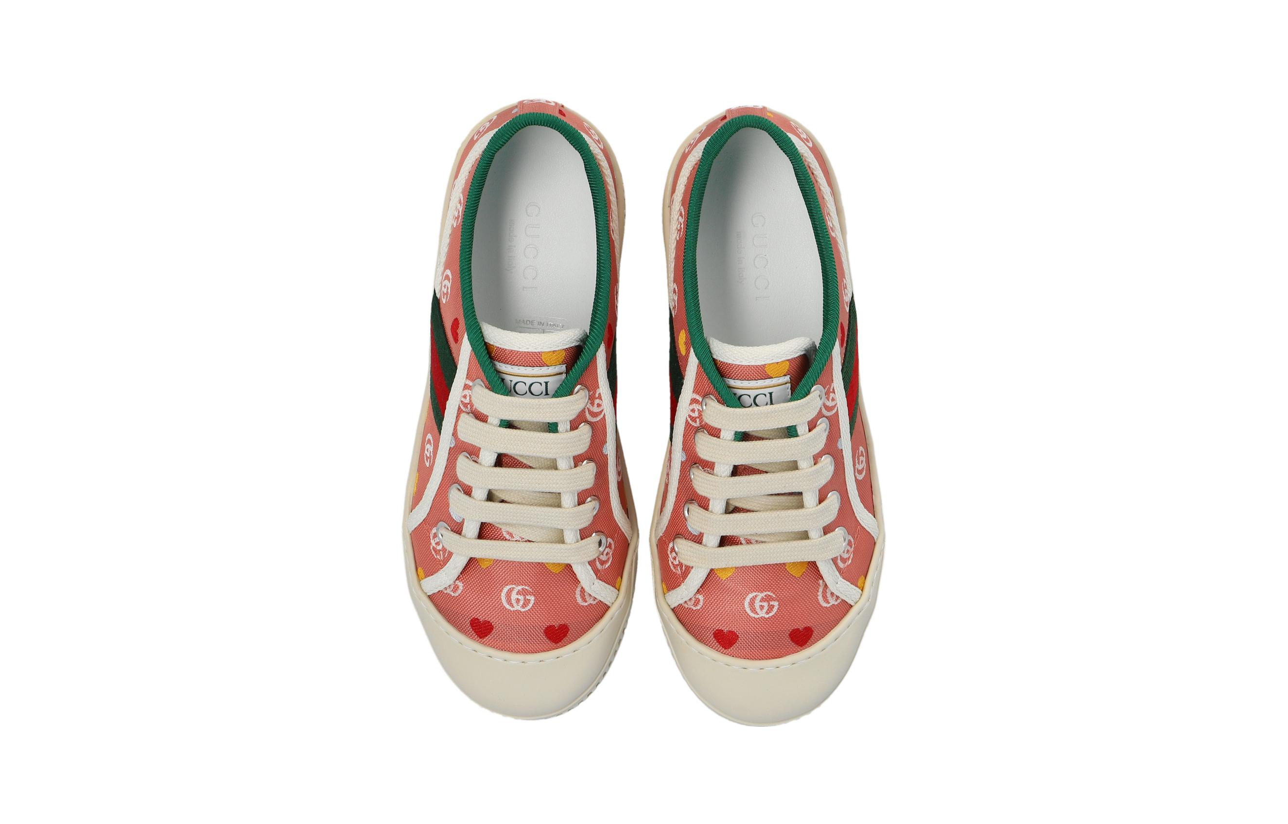 Details for (Preschool) Gucci Tennis 1977 Low 'Pink' 682230-FABAE-5743