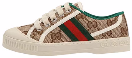 (Preschool) Gucci Tennis 1977 Sneaker 'Beige Ebony GG Denim' 647075-HVKF0-9760 (Preschool) Gucci Tennis 1977 Sneaker 'Beige Ebony GG Denim' 647075-HVKF0-9760