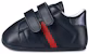 (PS) Sneakers Gucci Velcro 'Hitam' 500852-BKPT0-4074