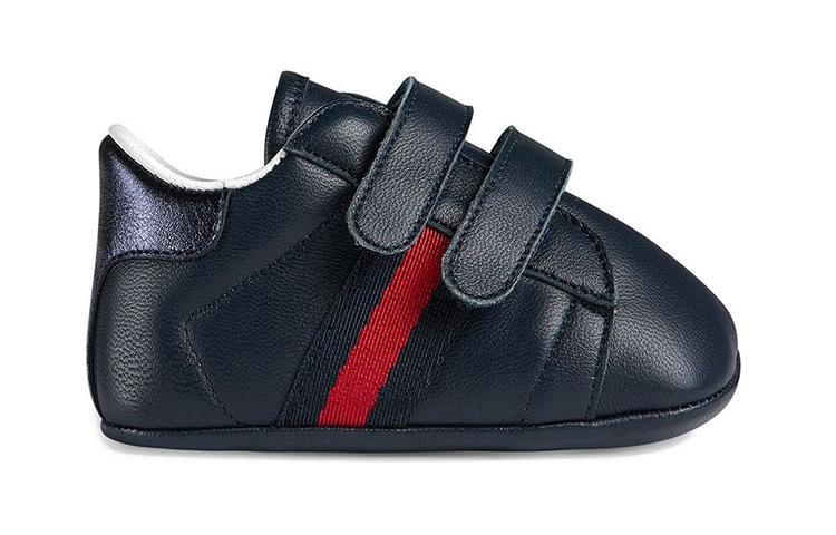 Order (PS) Sneakers Gucci Velcro 'Hitam' 500852-BKPT0-4074