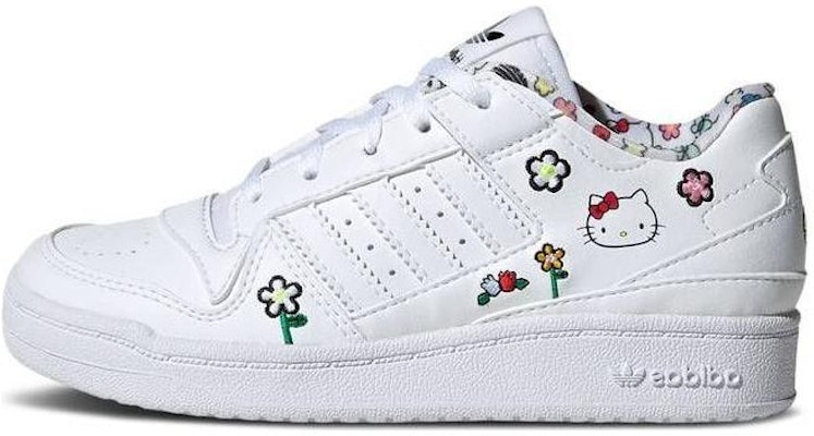 (Preschool) Hello Kitty x adidas Forum Low C 'Floral' IG0303 Buy (Preschool) Hello Kitty x adidas Forum Low C 'Floral' IG0303
