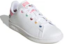 Lookbook 中童 Hello Kitty/凱蒂貓 x adidas originals SMITH 舒適百搭 防滑減震 低筒 兒童板鞋 白色