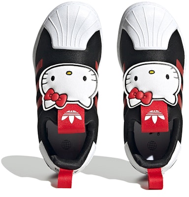 (Preschool) Hello Kitty x adidas Superstar 360 'Black Vivid Red' HQ4093 Purchase (Preschool) Hello Kitty x adidas Superstar 360 'Black Vivid Red' HQ4093