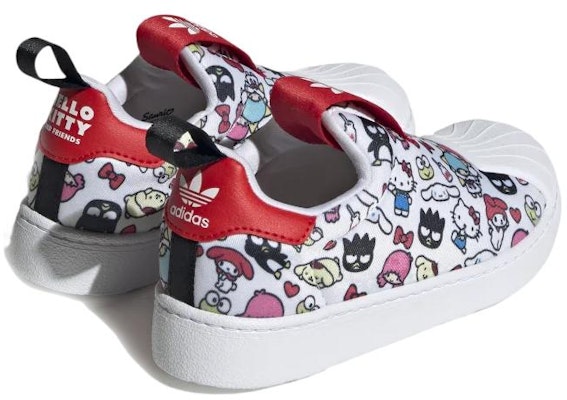(PS) Hello Kitty x 阿迪达斯 Superstar 360 C 'Hello Kitty 和朋友们' HQ4094 Lookbook (PS) Hello Kitty x 阿迪达斯 Superstar 360 C 'Hello Kitty 和朋友们' HQ4094