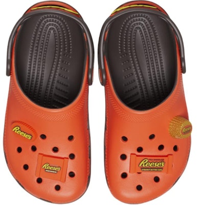 (Preschool) Hershey's x Crocs Classic Clog Kids 'Reese's Peanut Butter Cup' 209323-206 Lookbook (Preschool) Hershey's x Crocs Classic Clog Kids 'Reese's Peanut Butter Cup' 209323-206