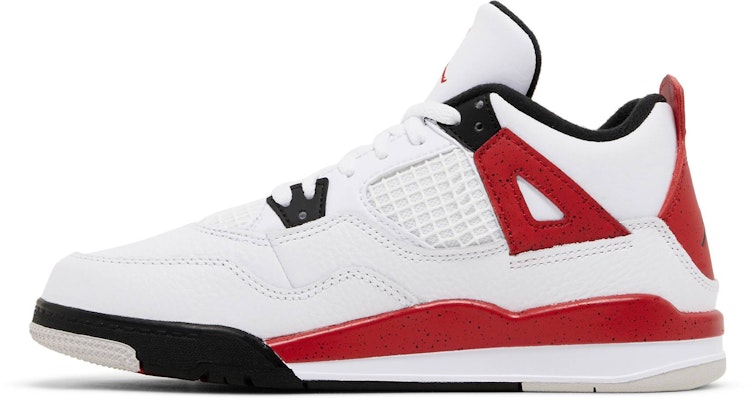 (Preschool) Jordan 4 Retro 'Red Cement' BQ7669-161 Lookbook (Preschool) Jordan 4 Retro 'Red Cement' BQ7669-161