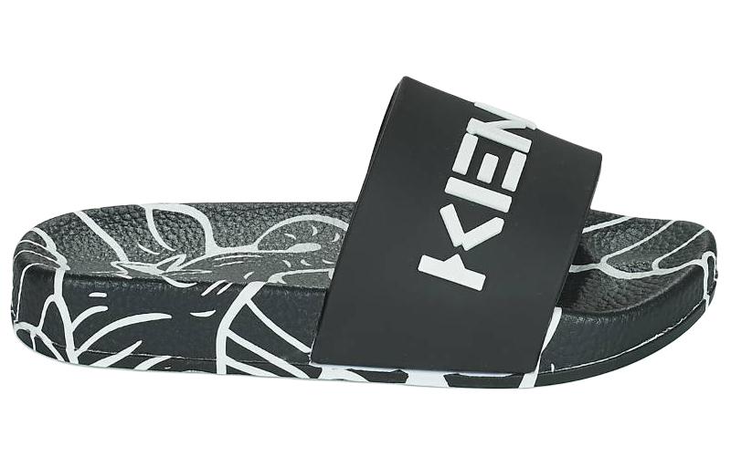 Shop (PS) Kenzo 拖鞋 '黑色图案印花' K5903309BC