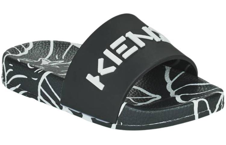 Purchase (PS) Kenzo 拖鞋 '黑色图案印花' K5903309BC