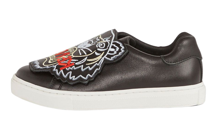 (PS) Kenzo Tiger Leather Low 'Black'