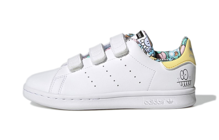(Preschool) Kevin Lyons x adidas Stan Smith CF J 'Playful Artwork' H05271
