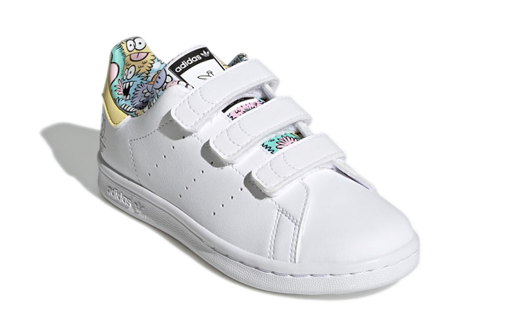 Lookbook (PS) (유아용) Kevin Lyons x 아디다스 스탠 스미스 CF J '유쾌한 아트워크' H05271 H05271