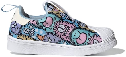 中童 Kevin Lyons x adidas originals Superstar 360 防滑耐磨 低筒 滑板鞋 粉/藍 Order 中童 Kevin Lyons x adidas originals Superstar 360 防滑耐磨 低筒 滑板鞋 粉/藍