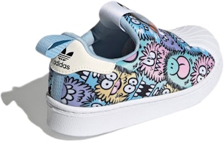 中童 Kevin Lyons x adidas originals Superstar 360 防滑耐磨 低筒 滑板鞋 粉/藍 Shop 中童 Kevin Lyons x adidas originals Superstar 360 防滑耐磨 低筒 滑板鞋 粉/藍