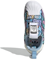 中童 Kevin Lyons x adidas originals Superstar 360 防滑耐磨 低筒 滑板鞋 粉/藍 Purchase 中童 Kevin Lyons x adidas originals Superstar 360 防滑耐磨 低筒 滑板鞋 粉/藍