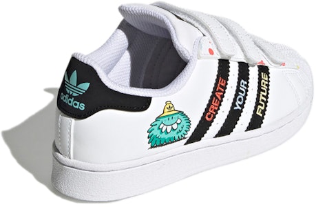 (PS) 케빈 리옹스 x 아디다스 슈퍼스타 J "미래를 창조하세요" H05268 Shop (PS) 케빈 리옹스 x 아디다스 슈퍼스타 J "미래를 창조하세요" H05268