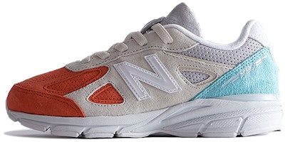 (Preschool) KITH x New Balance 990v4 'Cyclades' PV990KC2 (Preschool) KITH x New Balance 990v4 'Cyclades' PV990KC2