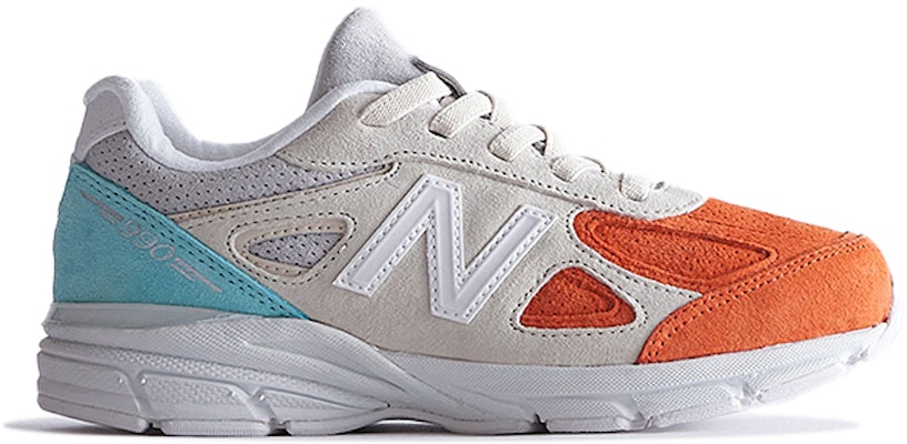 (PS) KITH x New Balance 990v4 'Cyclades' Sepatu Pria PV990KC2 Order (PS) KITH x New Balance 990v4 'Cyclades' Sepatu Pria PV990KC2