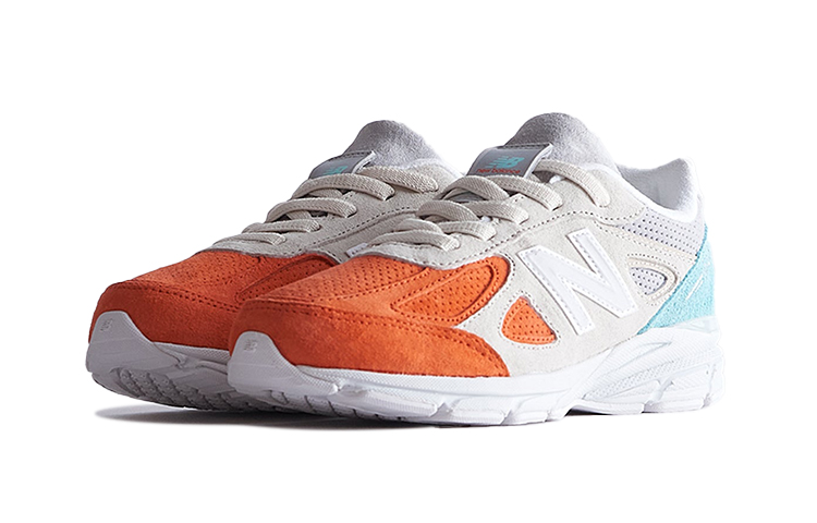 Lookbook (PS) (유아용) KITH x 뉴발란스 990v4 'Cyclades' PV990KC2 PV990KC2