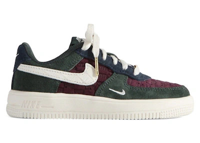 (Youth) Kith x Nike Air Force 1 Low 'Night Maroon'
