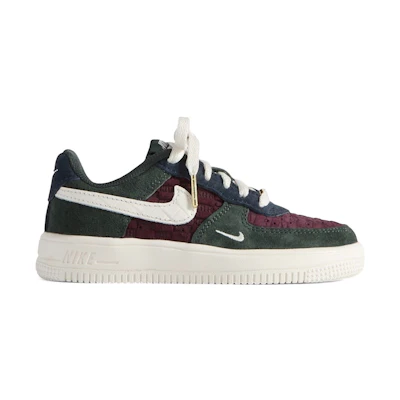(Youth) Kith Nike Air Force 1 Low 'Night Maroon'