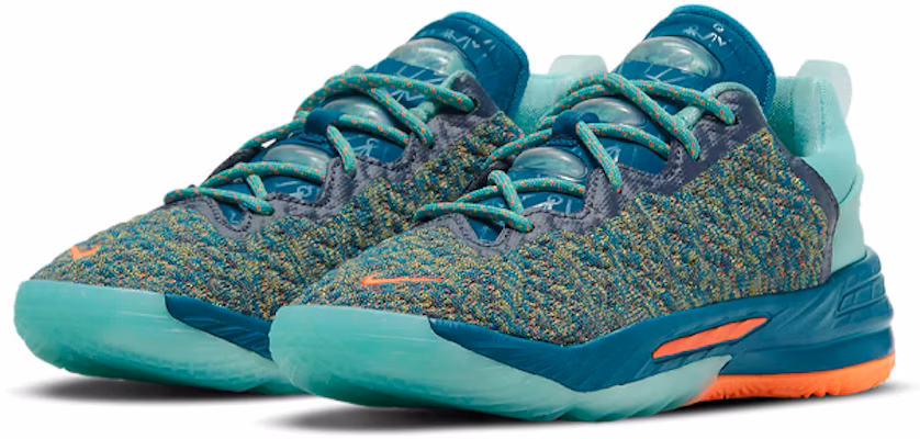 (Preschool) LeBron James Family Foundation x Nike LeBron 18 'We Are Family' CT4710-300 Lookbook (Preschool) LeBron James Family Foundation x Nike LeBron 18 'We Are Family' CT4710-300