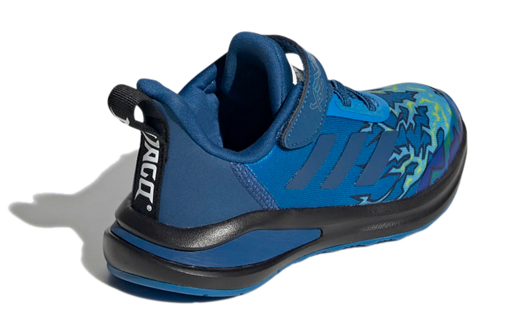 Shop 大童樂高忍者系列傑 x adidas Fortarun J 藍色