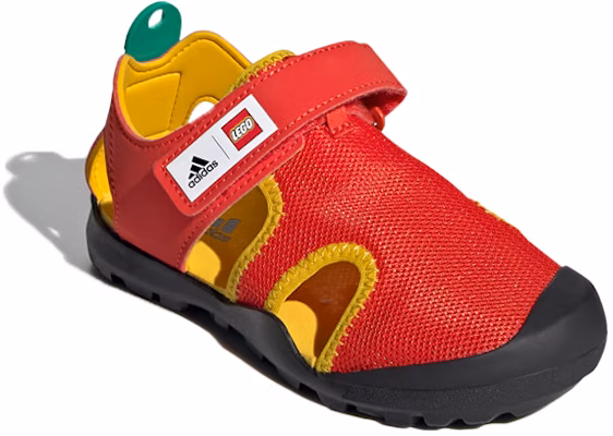 兒童 Lego x adidas Captain Toey Sandals K 樂高聯名 休閒涼鞋 紅 Lookbook 兒童 Lego x adidas Captain Toey Sandals K 樂高聯名 休閒涼鞋 紅