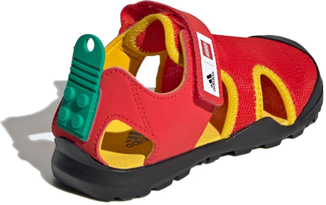 兒童 Lego x adidas Captain Toey Sandals K 樂高聯名 休閒涼鞋 紅 Shop 兒童 Lego x adidas Captain Toey Sandals K 樂高聯名 休閒涼鞋 紅
