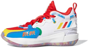 (Preschool) LEGO x adidas Dame 7 EXTPLY Little Kid 'Bye Bye' GZ5487 (Preschool) LEGO x adidas Dame 7 EXTPLY Little Kid 'Bye Bye' GZ5487