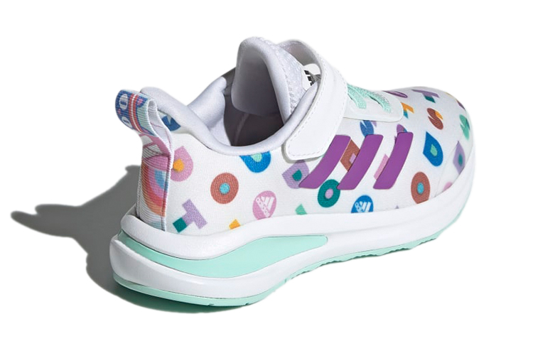 (PS) LEGO adidas FortaRun Little Kid 'Dots - White' 圖 4
